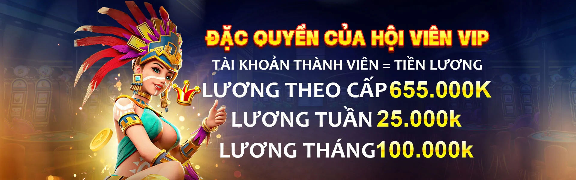 Hình ảnh lớn thể hiện cổng game ga65 với các trò chơi đa dạng như sòng bạc, cá cược thể thao, và bắn cá, với hiệu ứng ánh sáng vàng lấp lánh trên nền tối, tạo cảm giác sang trọng và phấn khích. Màu sắc chủ đạo vàng và đen.